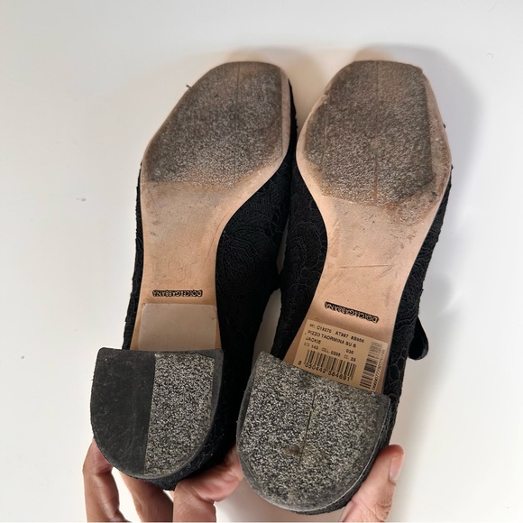 Dolce&Gabbana Jackie Lace Mary Jane - Picture 6 of 6